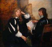 Dyck, Anthony van Thomas Killigrew and William (mk25) oil painting artist